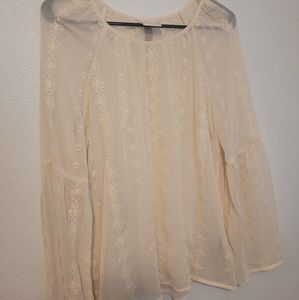 Sheer blouse